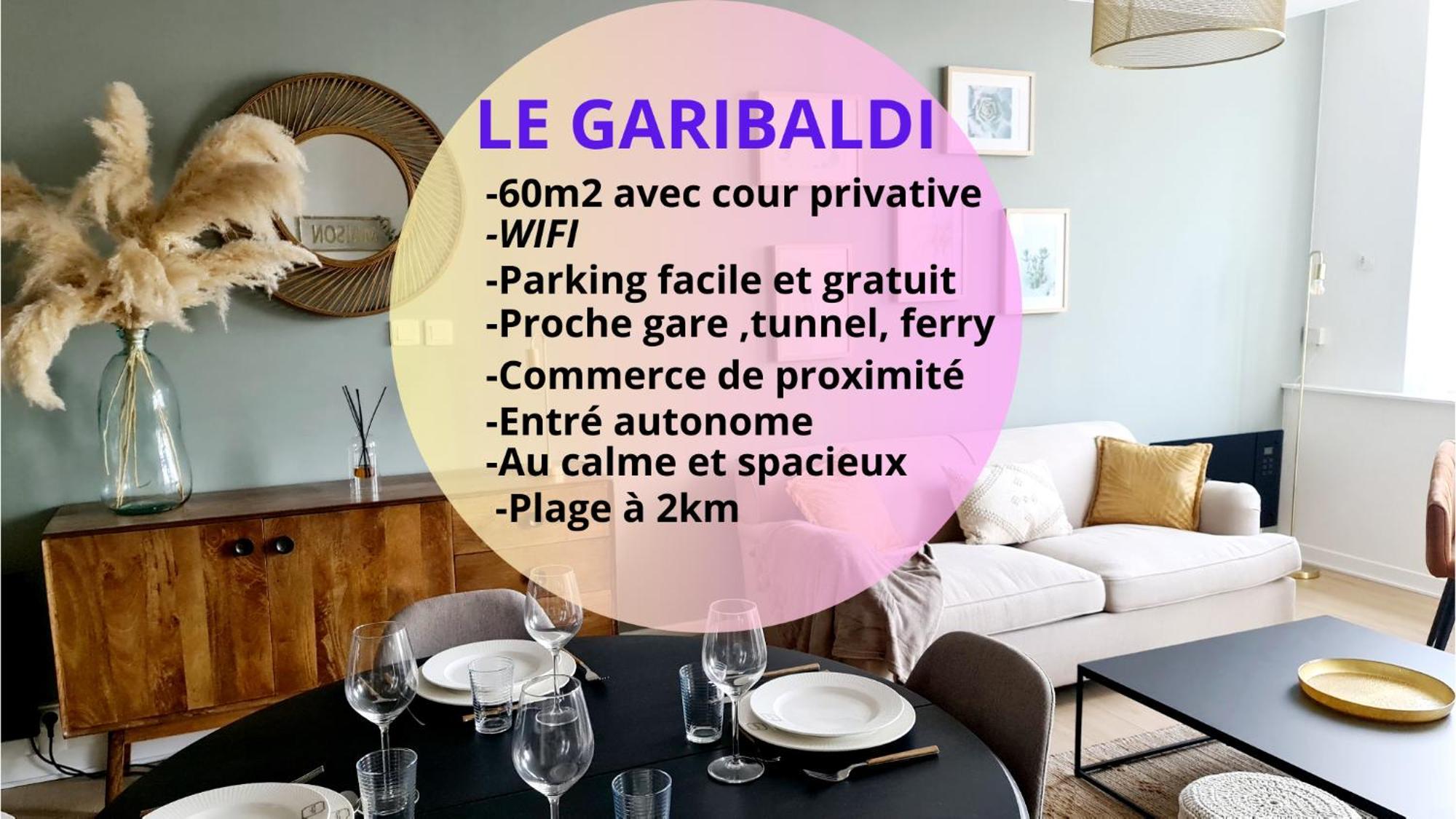 Ferienwohnung Garibaldi De Calais Fonctionnelle Nouvelle Renovation Jardin Prive Exterior foto